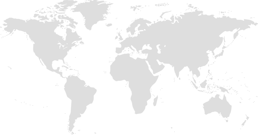 World map showing the locations of the Content Creation Lab interns